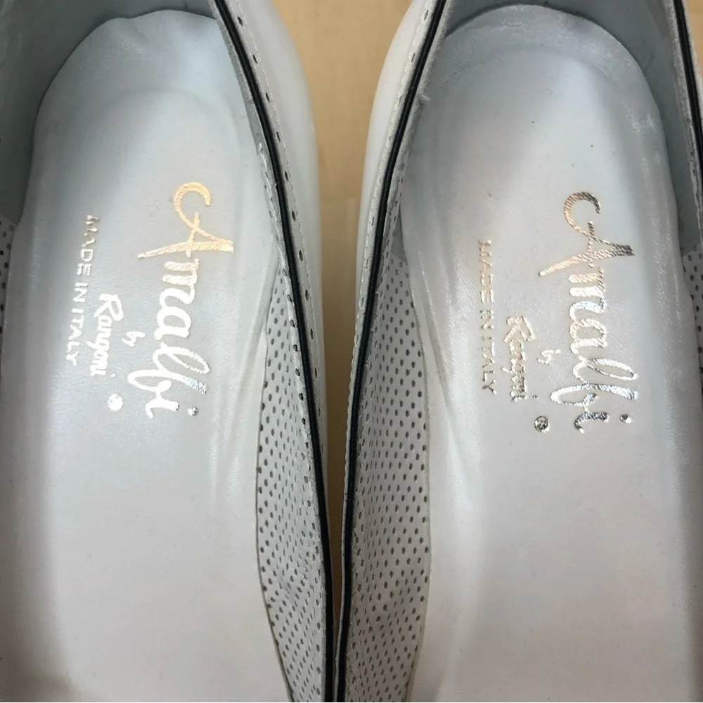 Amalfi by Rangoni Leather Pumps Made in Italy/Size 7AAAA - Picture 11 of 15